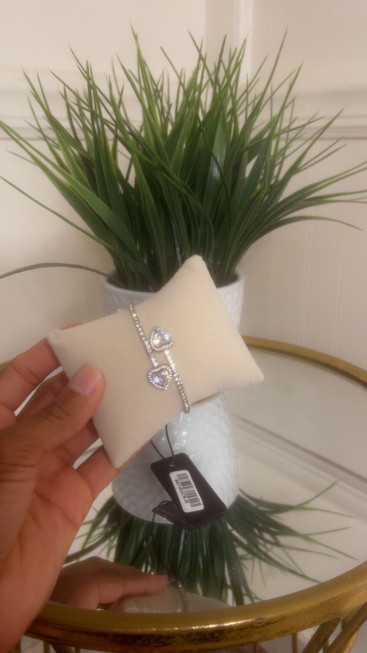 Diamond Heart Bracelet