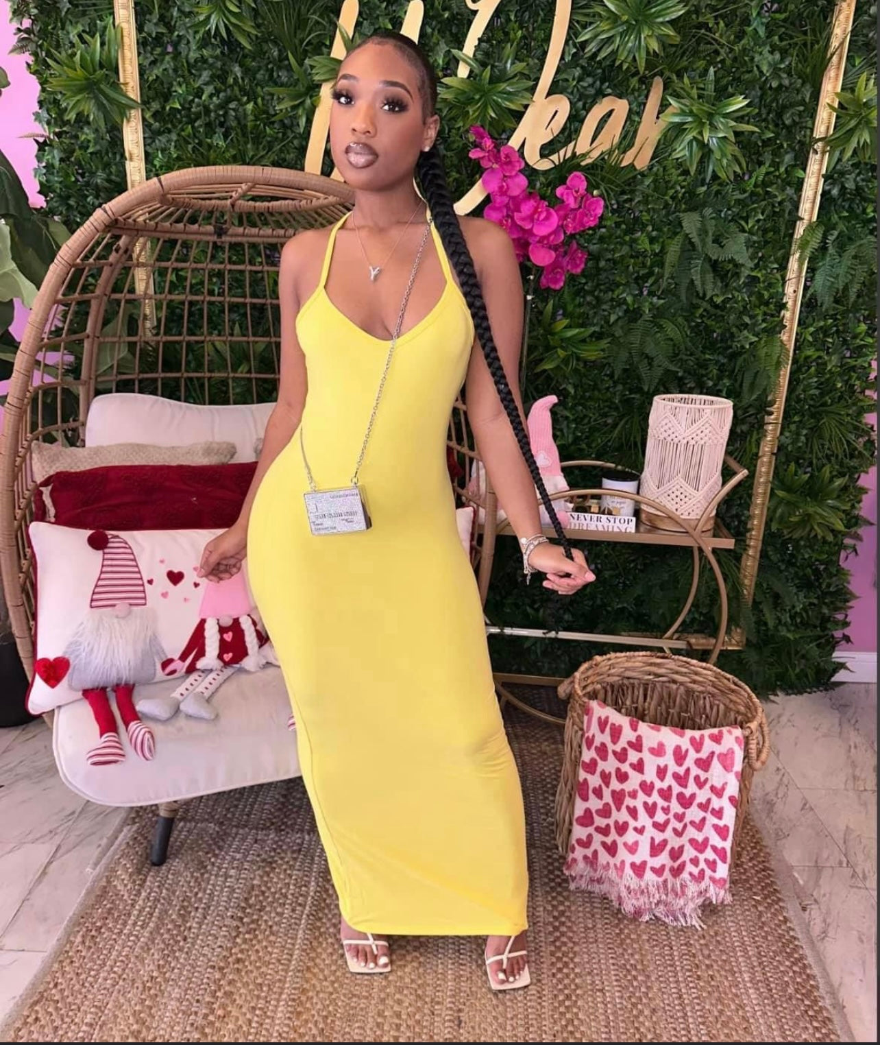 Maxi Dress (Yellow)