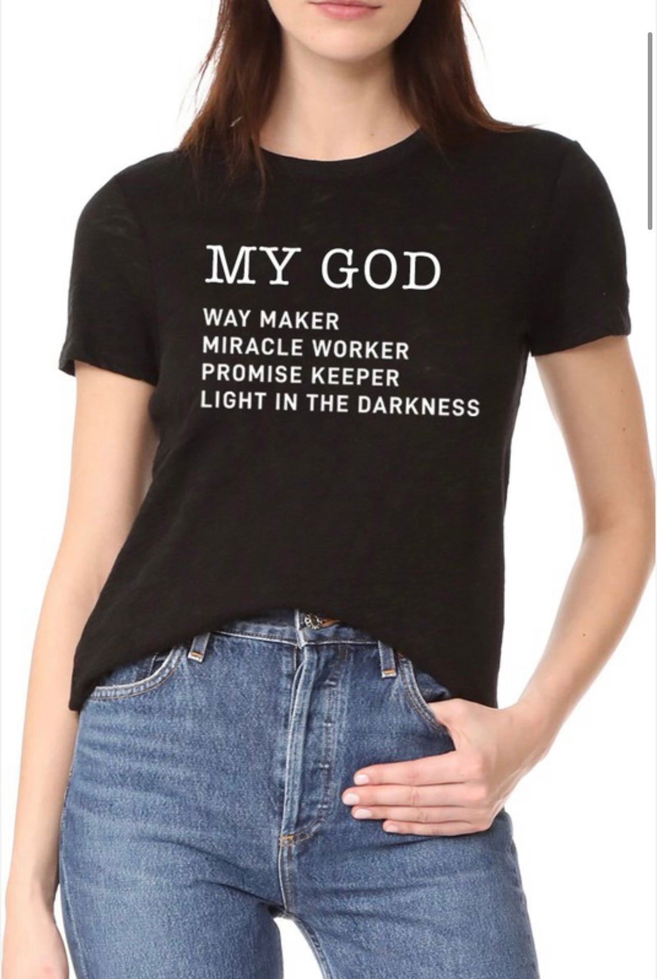 My God Tee (Black)