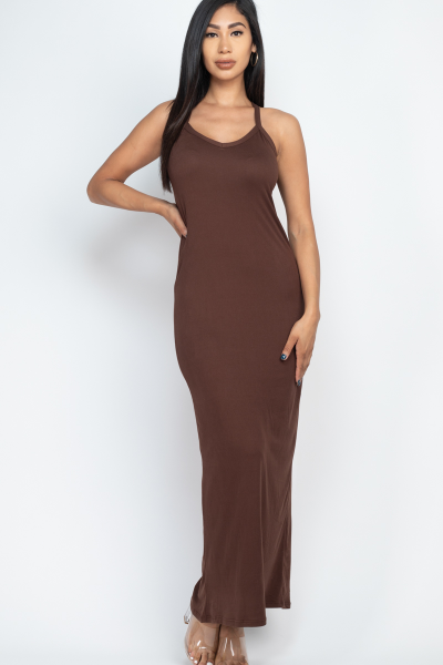 Maxi Dress (Coffee)